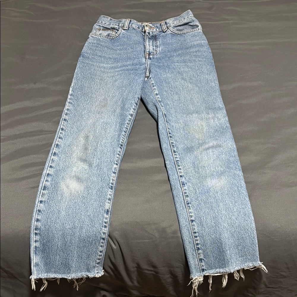🟡SOLD🟡 Womens Vintage Distressed Calvin Klein Jeans Midrise Denim Size 4
